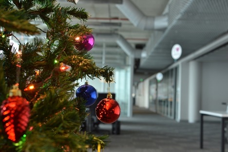 Office Christmas tree
